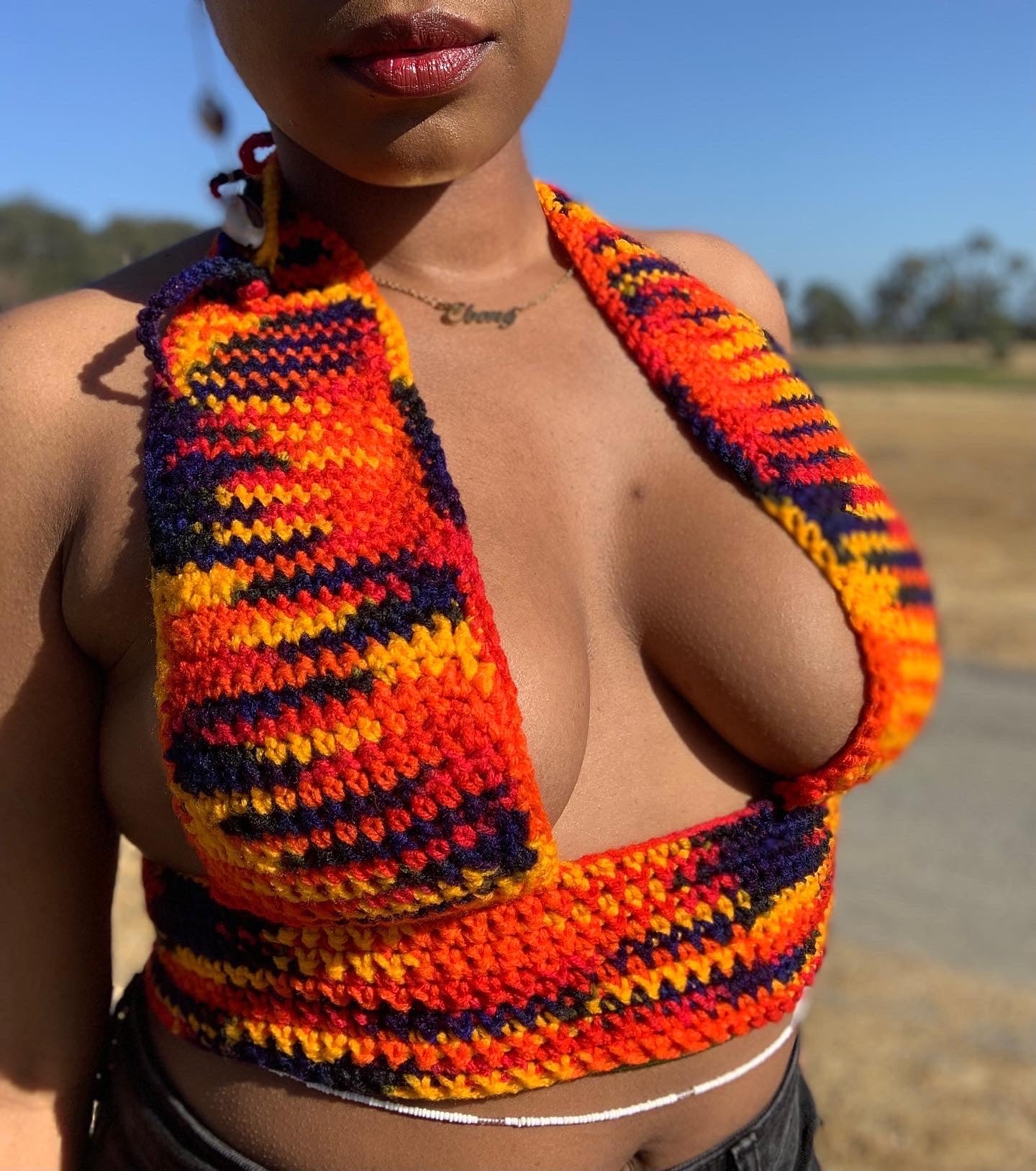 The Crochet Halter top