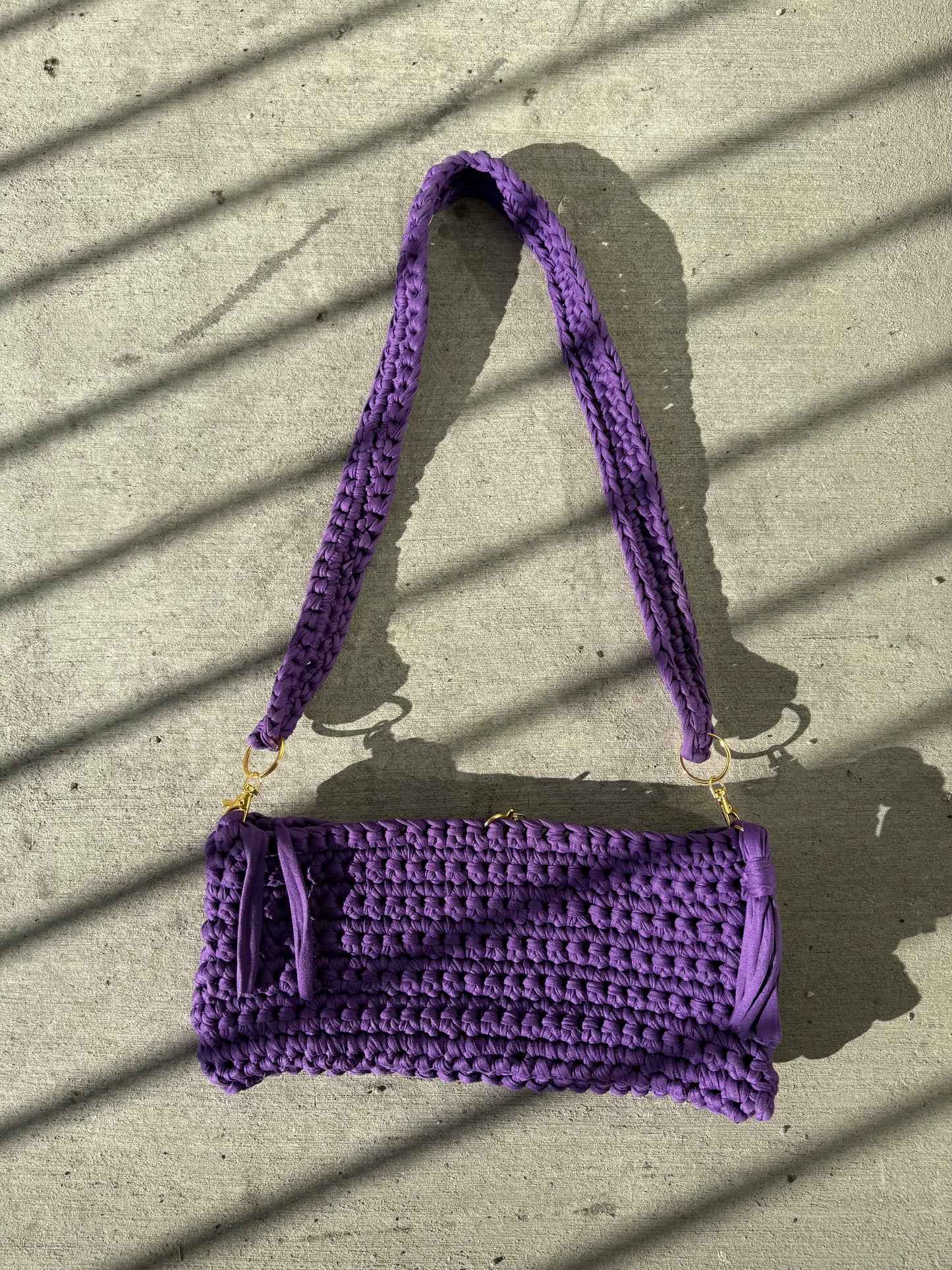 The Crochet Nostalgia Shoulder Bag