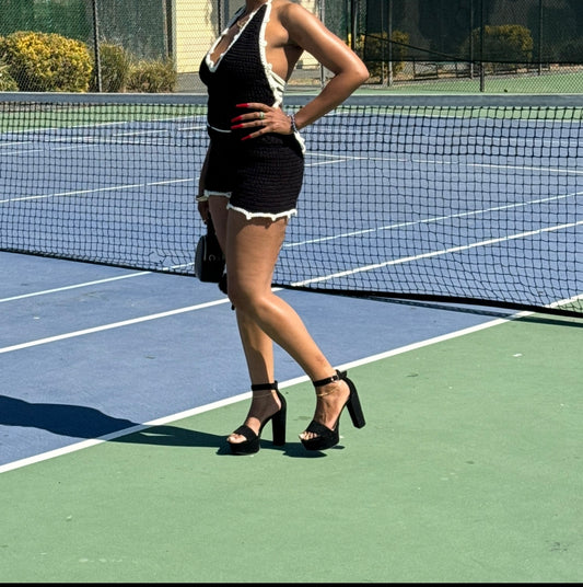 The Crochet Monarch Romper