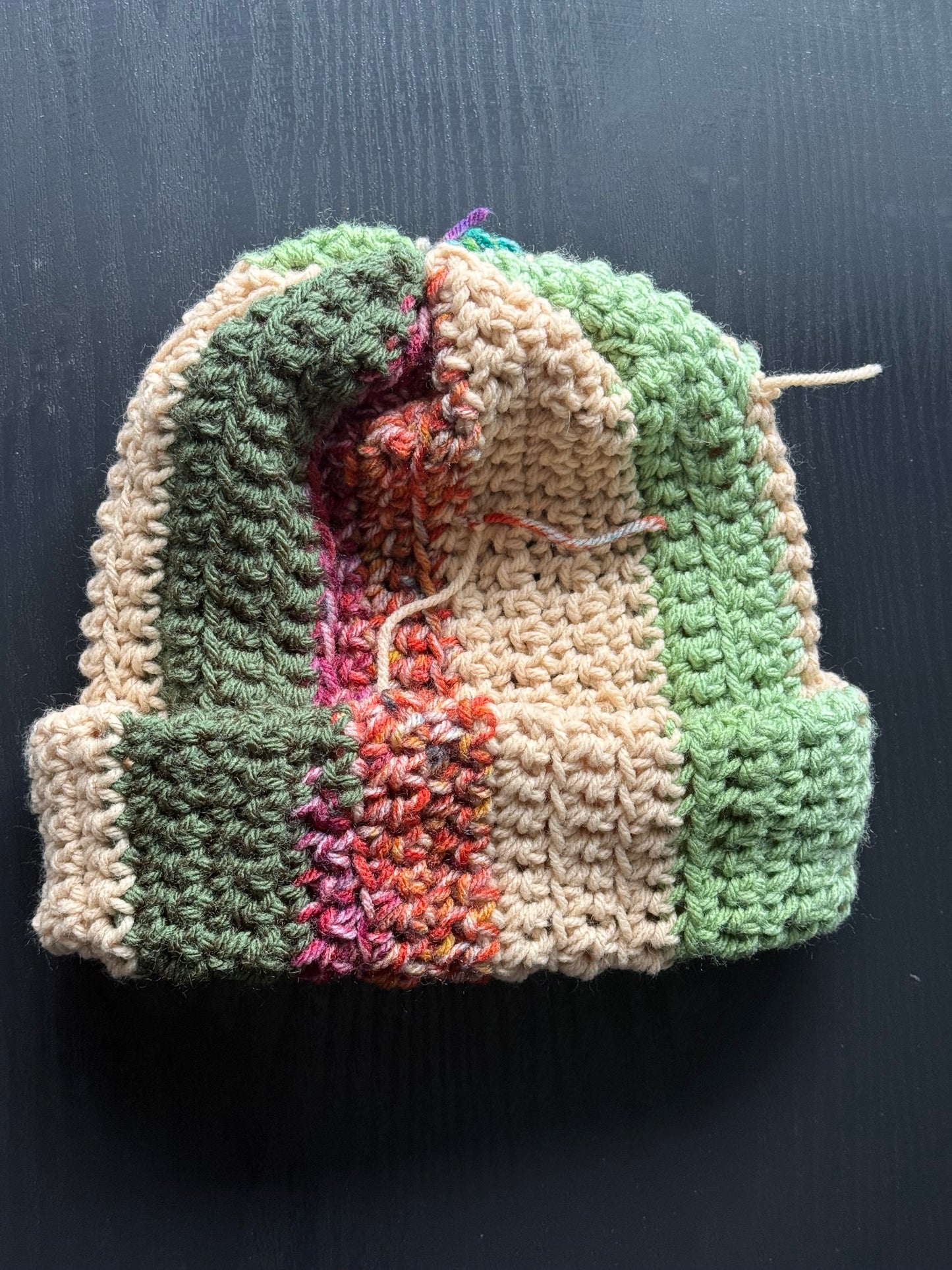The Crochet Scrap Beanie