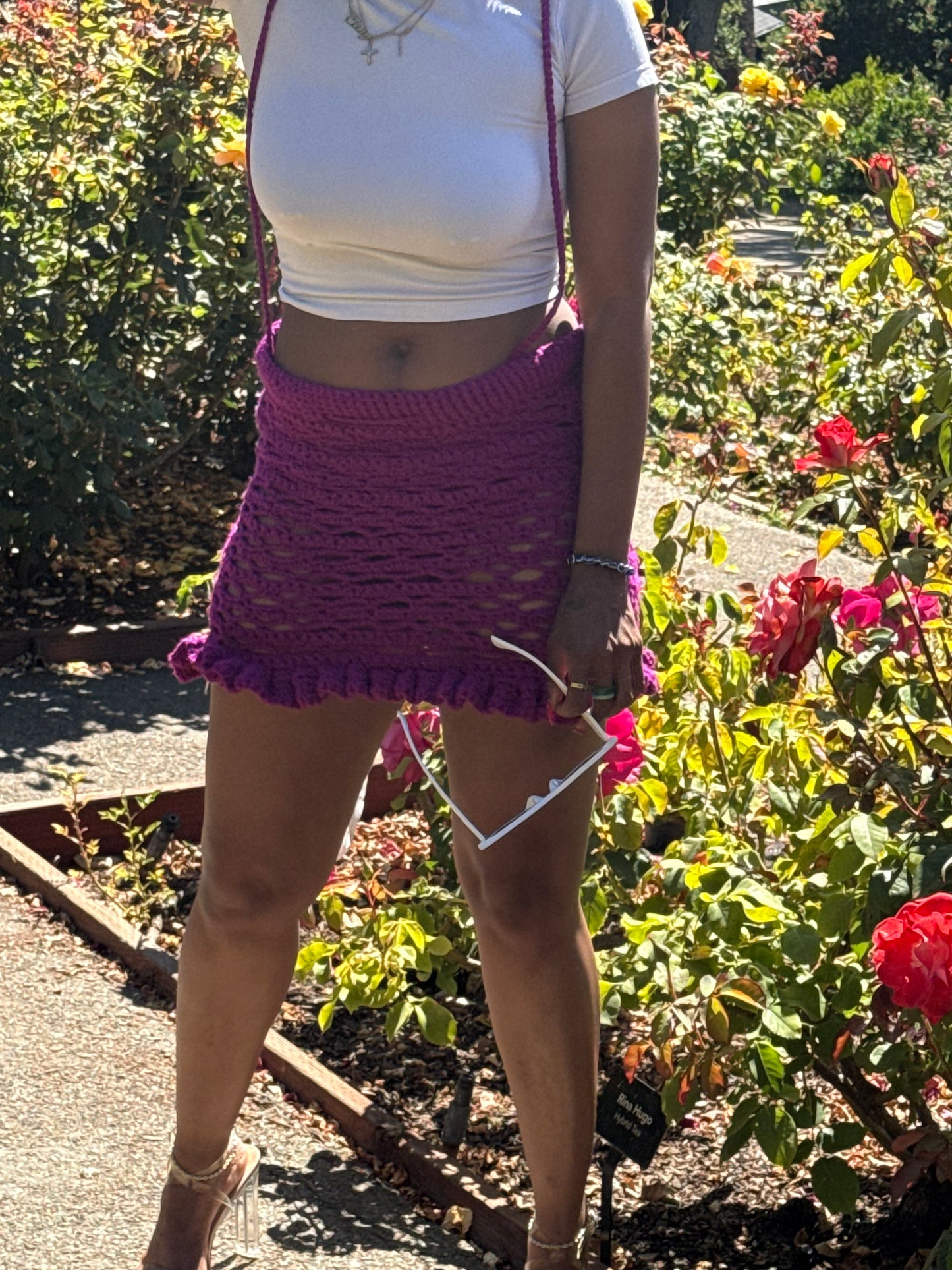 The Gypsy Fishnet Mini Skirt|Dress